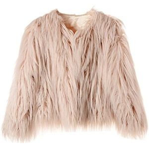 Shaggy Faux Fur Jacket